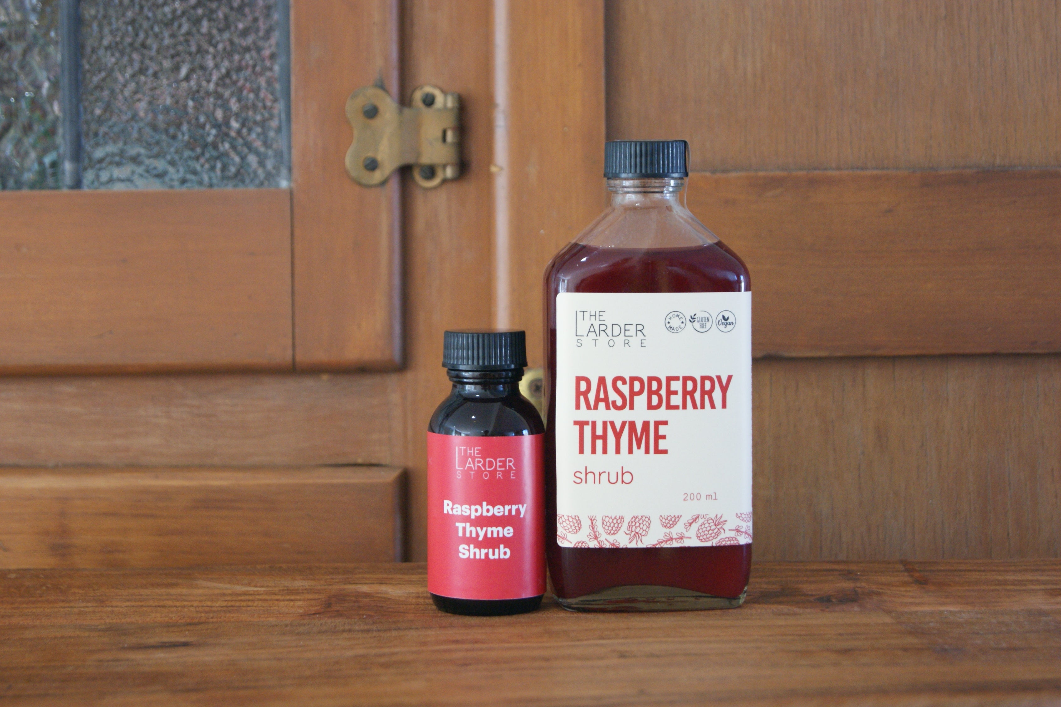 Raspberry-Thyme Shrub